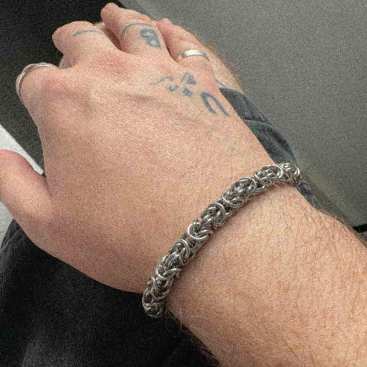 'b.four' custom chainmail bracelet